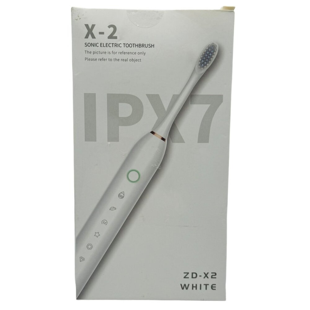 X-2 Sonic Electric Toothbrush fast charge, 6 Modes | ZD-X2 White